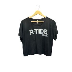 NWT. BELLA+CANVAS. Women's Black UA Cropped Tee. Size Small.